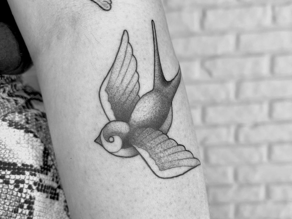 tatuaje golondrina